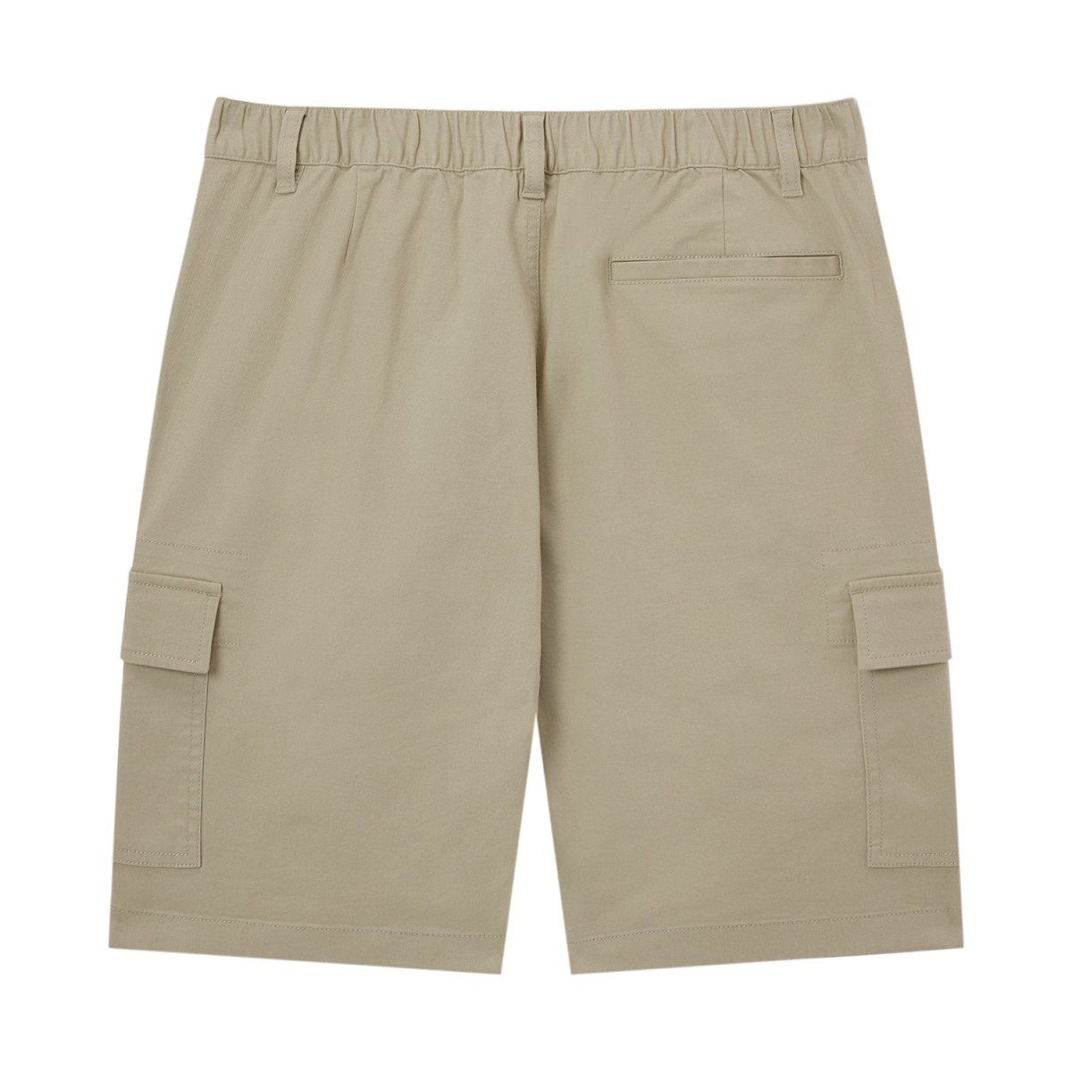Giordano Men's Twill Low Rise Relaxed Fit Cargo Bermuda - Premium Shorts