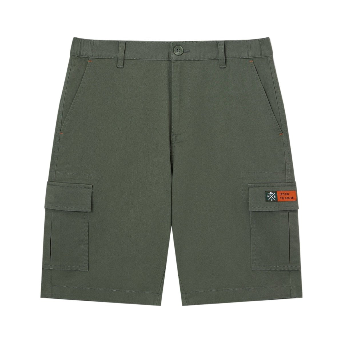 Giordano Men's Twill Low Rise Relaxed Fit Cargo Bermuda - Premium Shorts