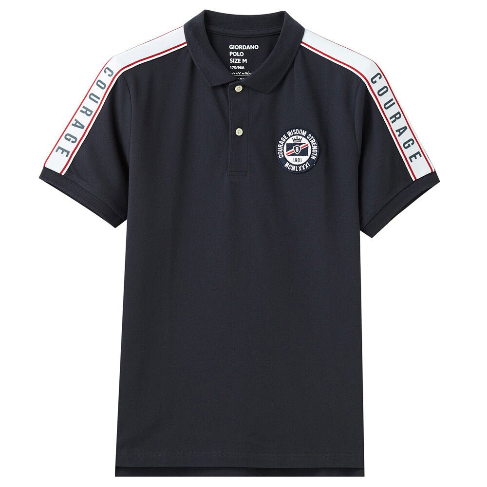Giordano Men's Union Jack Polo - Premium Polo