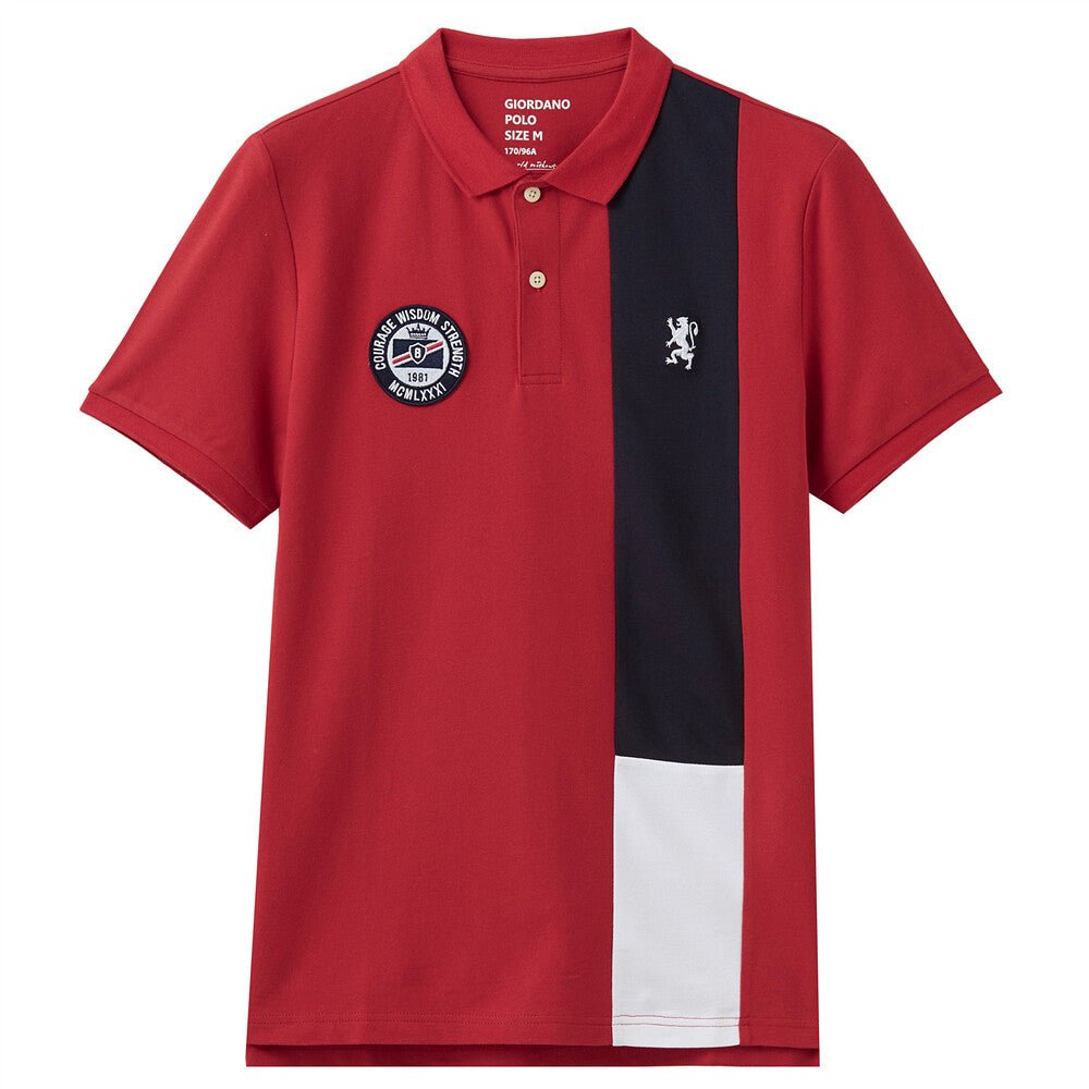Giordano Men's Union Jack Polo - Premium Polo