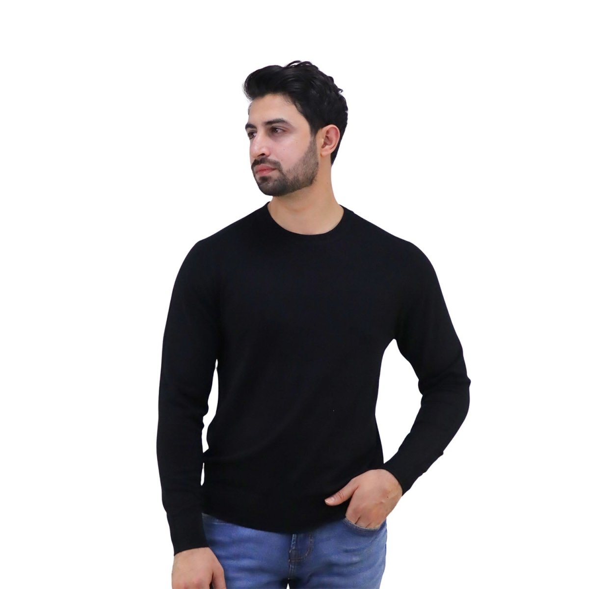 Giordano Men's Viscose Nylon Jersey Pullover | Soft, Comfy, Stylish - Premium Sweaters