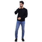 Giordano Men's Viscose Nylon Jersey Pullover | Soft, Comfy, Stylish - Premium Sweaters