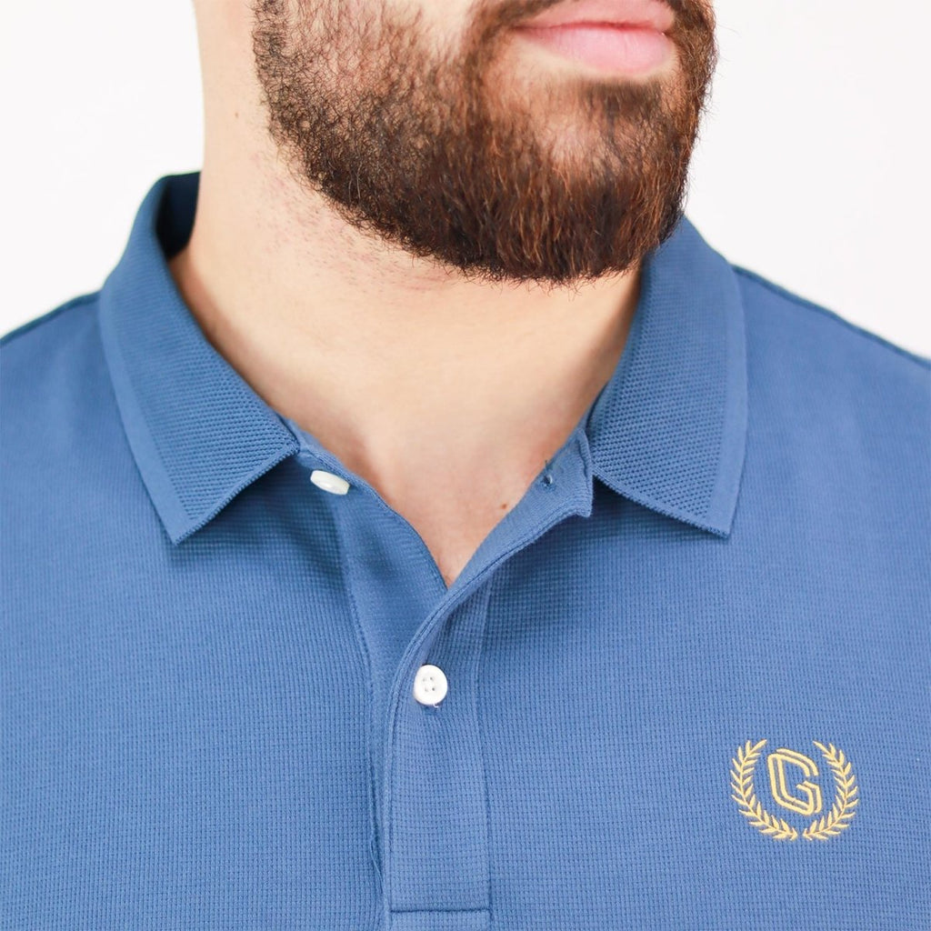 Giordano Men's Waffle Polo - Premium Polo