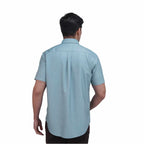 Giordano Men's Wrinkle Free Cotton Oxford Short Sleeve Shirt - Premium Shirts