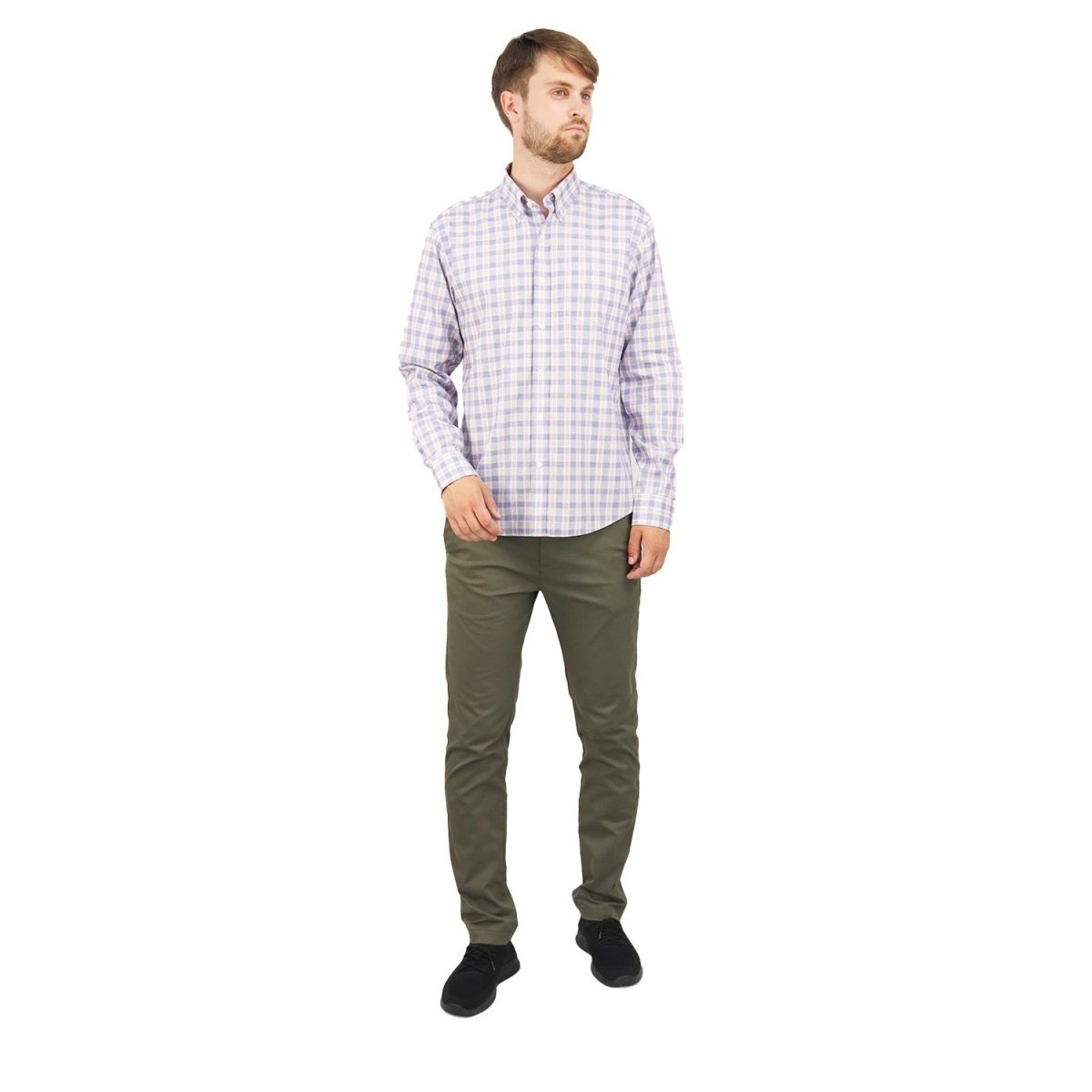 Giordano Men's Wrinkle Free Cotton Shirt: Comfort & Style - Premium Shirts