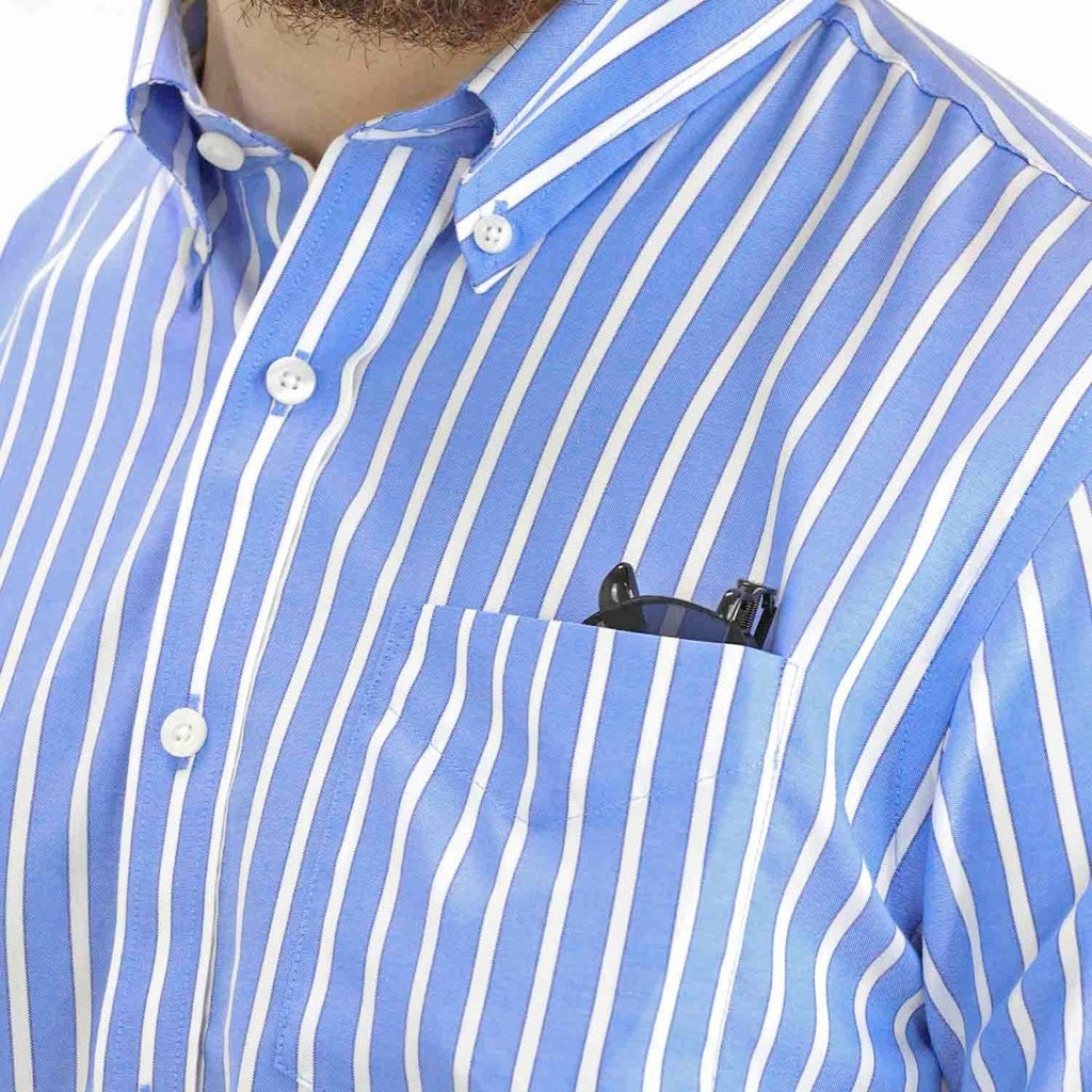 Giordano Men's Wrinkle Free Cotton Shirt: Comfort & Style - Premium Shirts