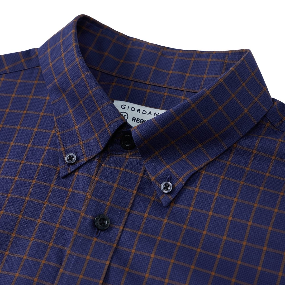 Giordano Men's Wrinkle Free Cotton Shirt: Comfort & Style - Premium Shirts