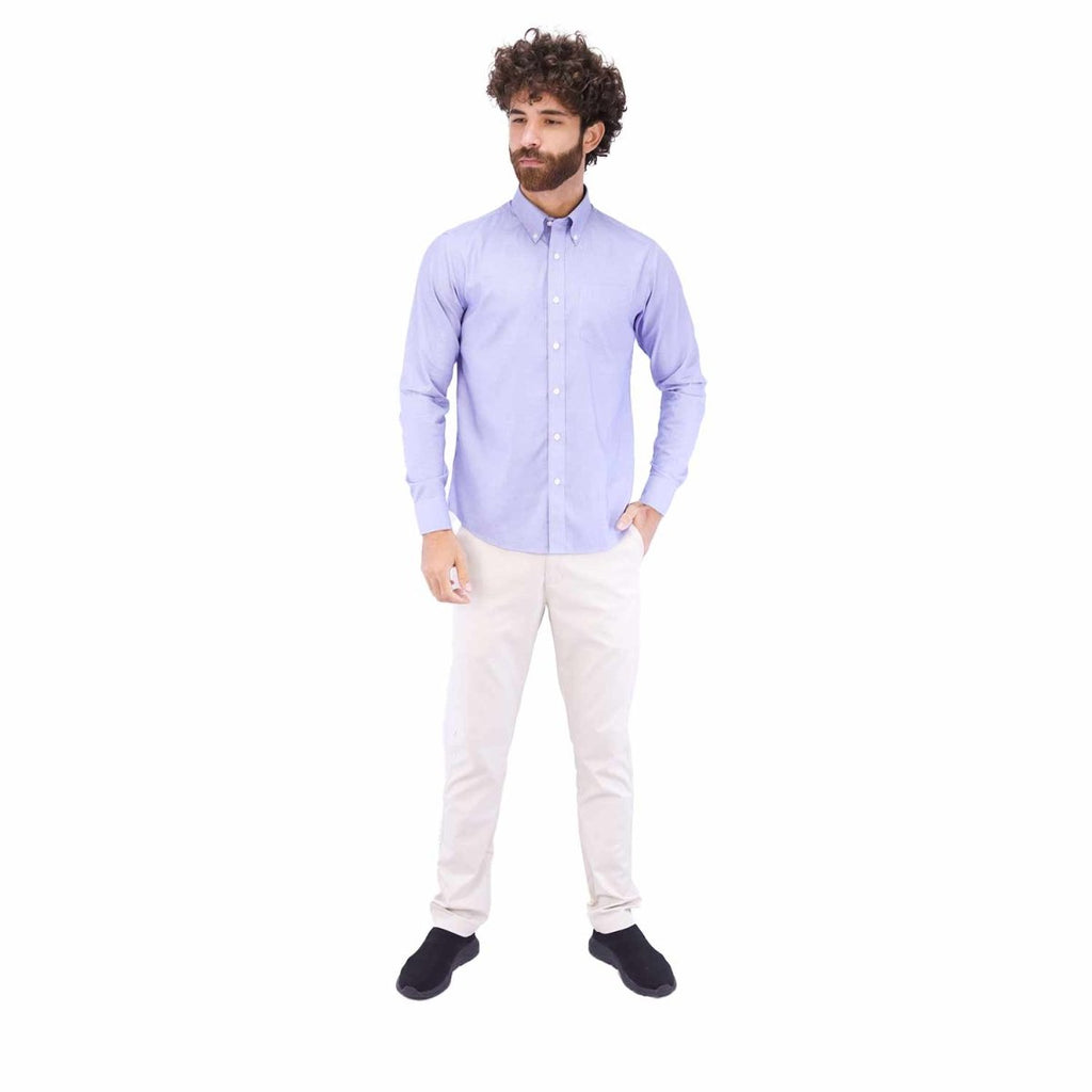 Giordano Men's Wrinkle Free Cotton Shirt: Comfort & Style - Premium Shirts