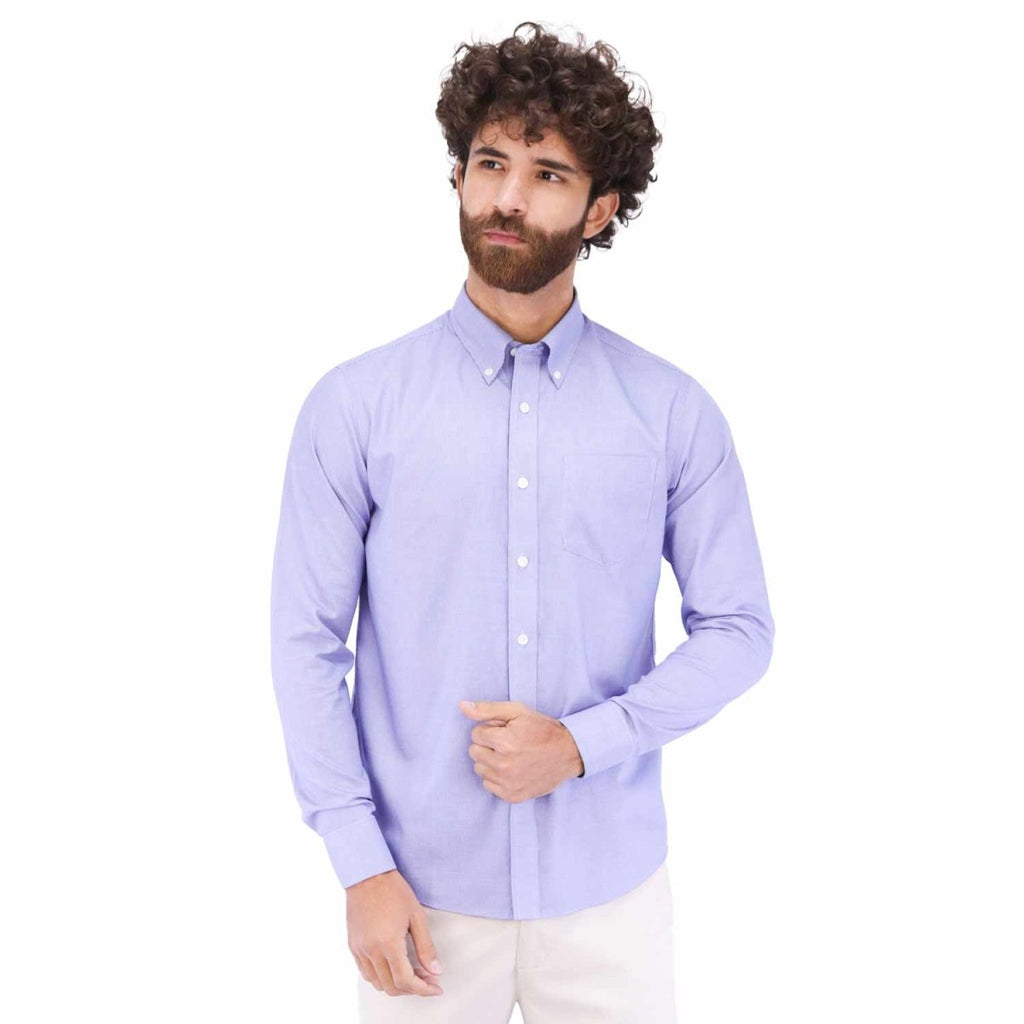 Giordano Men's Wrinkle Free Cotton Shirt: Comfort & Style - Premium Shirts