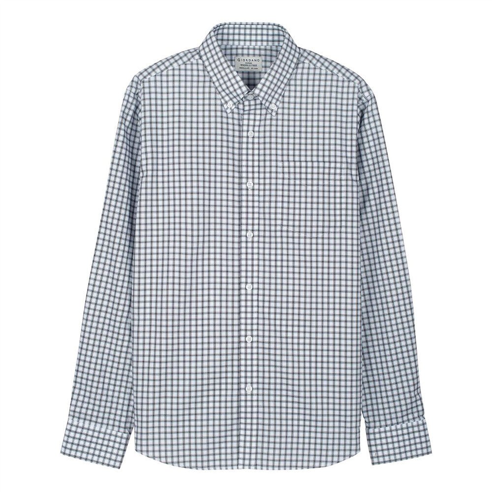 Giordano Men's Wrinkle Free Shirt - Premium Shirts