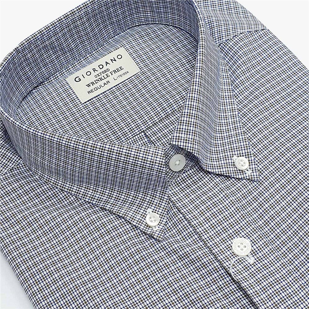 Giordano Men's Wrinkle Free Shirt - Premium Shirts