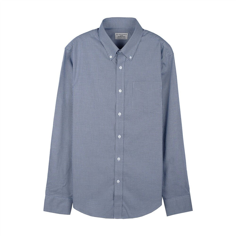 Giordano Men's Wrinkle Free Shirt - Premium Shirts