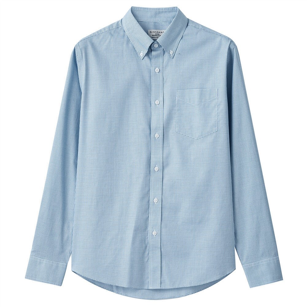 Giordano Men's Wrinkle Free Shirt - Premium Shirts