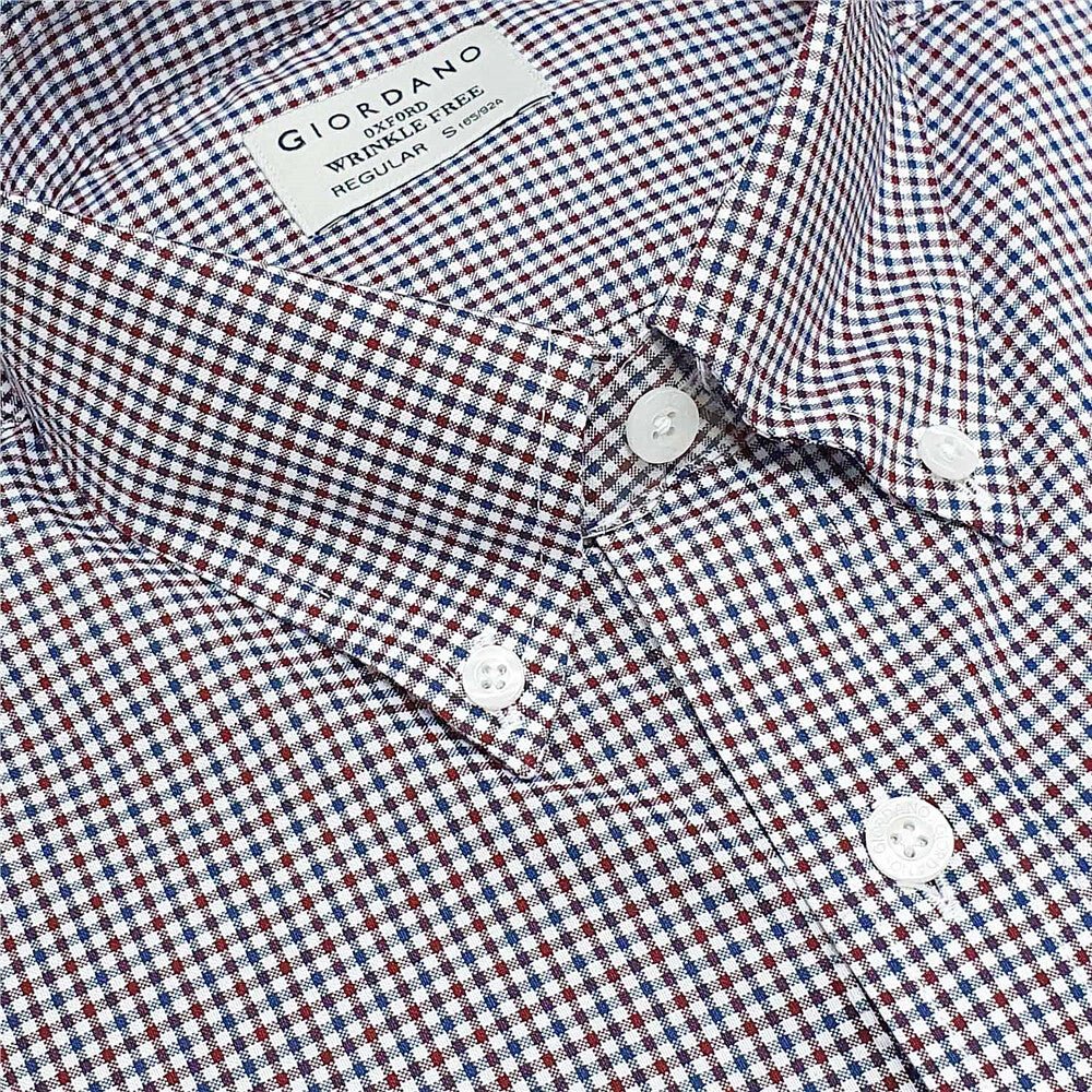 Giordano Men's Wrinkle Free Shirt - Premium Shirts