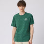 Giordano Men's Wws Crewneck Short Sleeve Slim Fit All Over Print Print Tee - Premium Print Tee