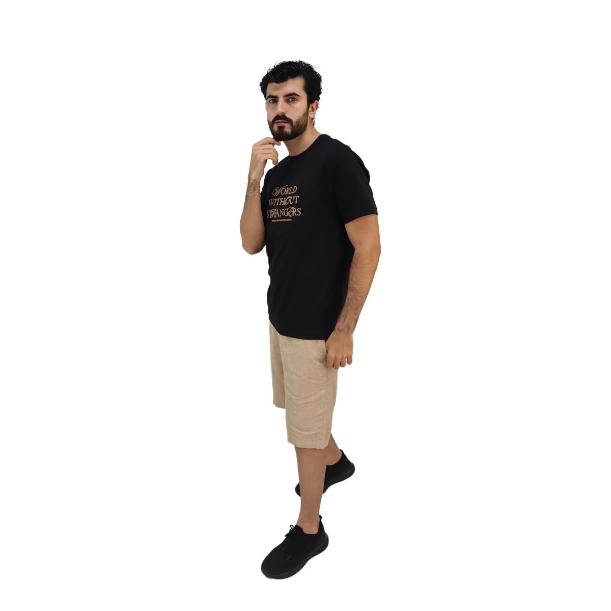 Giordano Men's Wws Theme Print Tee's - Premium Print Tee