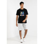 Giordano Men's Wws Theme Print Tee's - Premium Print Tee