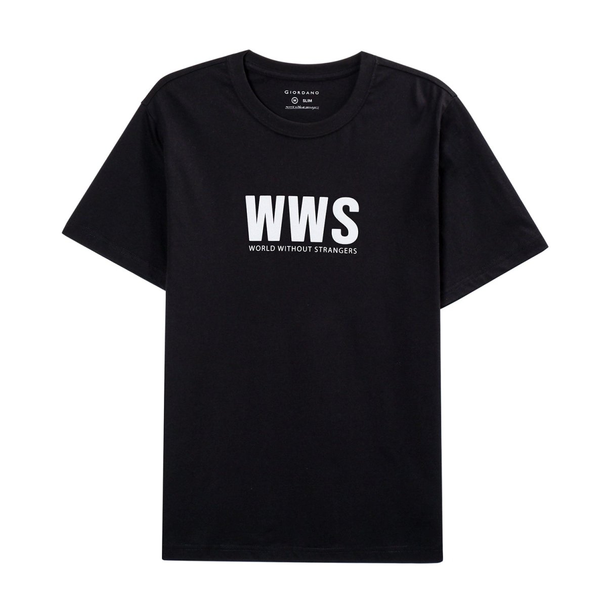 Giordano Men's Wws Theme Print Tee's - Premium Print Tee