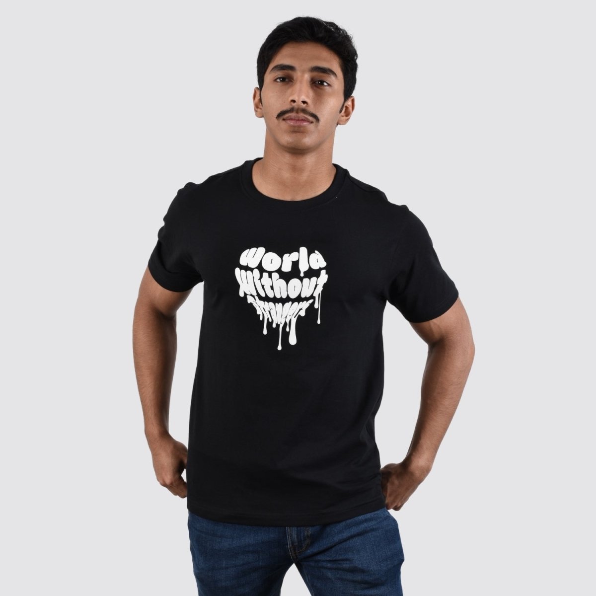 Giordano Men's Wws Theme Print Tee's - Premium Print Tee
