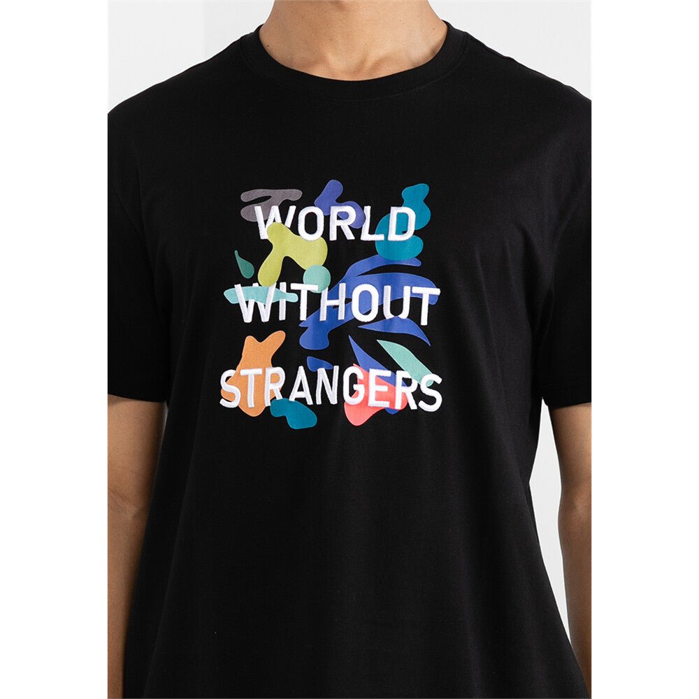 Giordano Men's Wws Theme Print Tee's - Premium Print Tee
