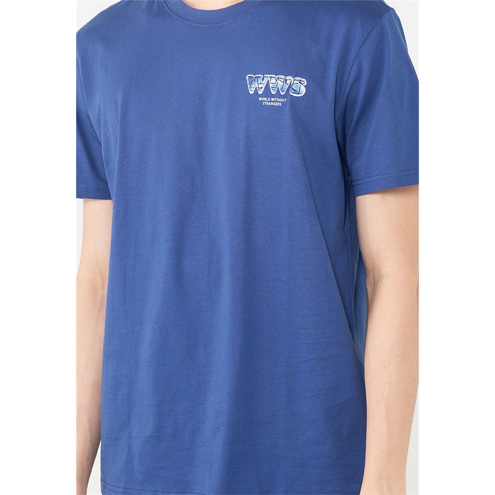 Giordano Men's Wws Theme Print Tee's - Premium Print Tee