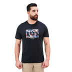 Giordano Men's Wws Theme Print Tee's - Premium Print Tee