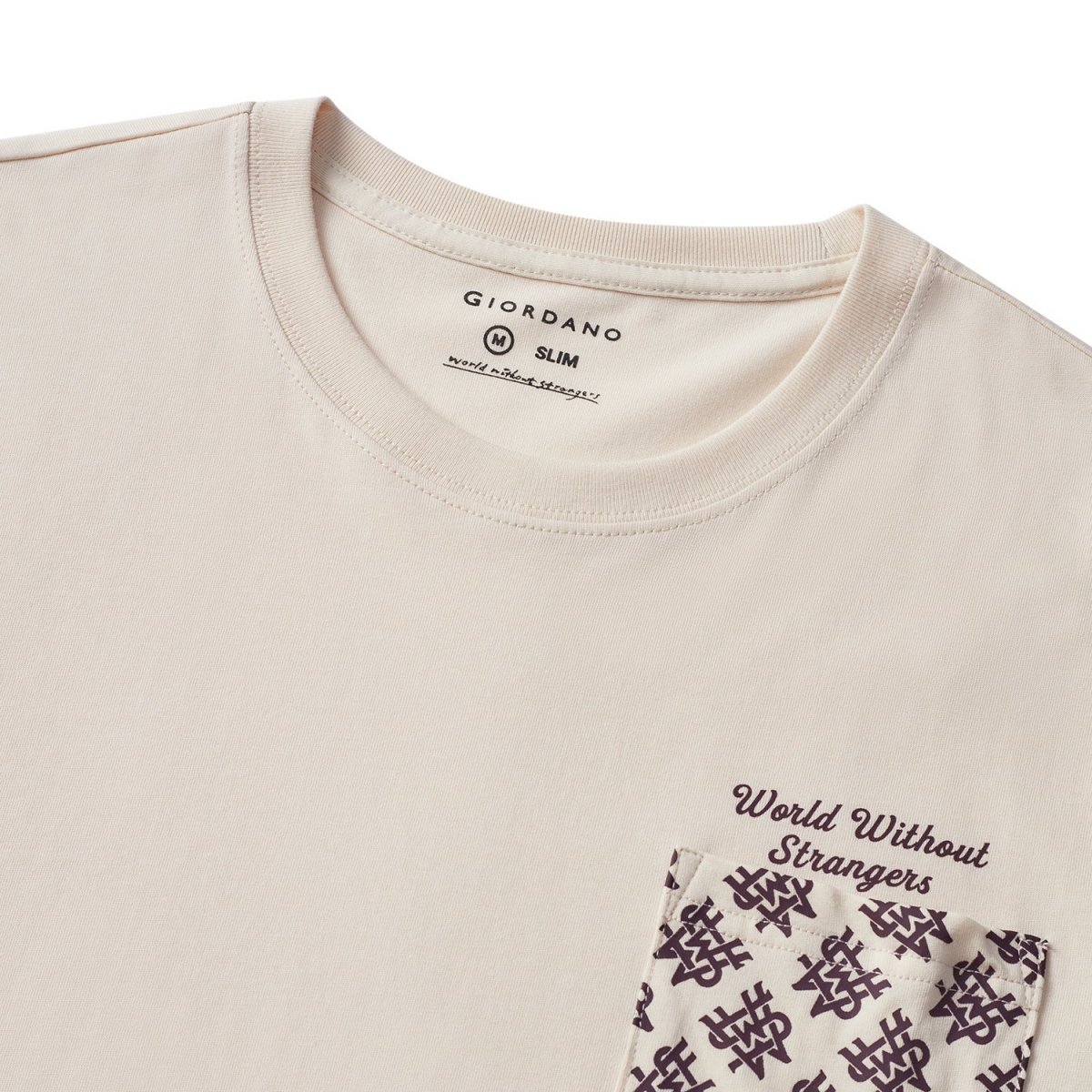Giordano Men's Wws Theme Print Tee's - Premium Print Tee