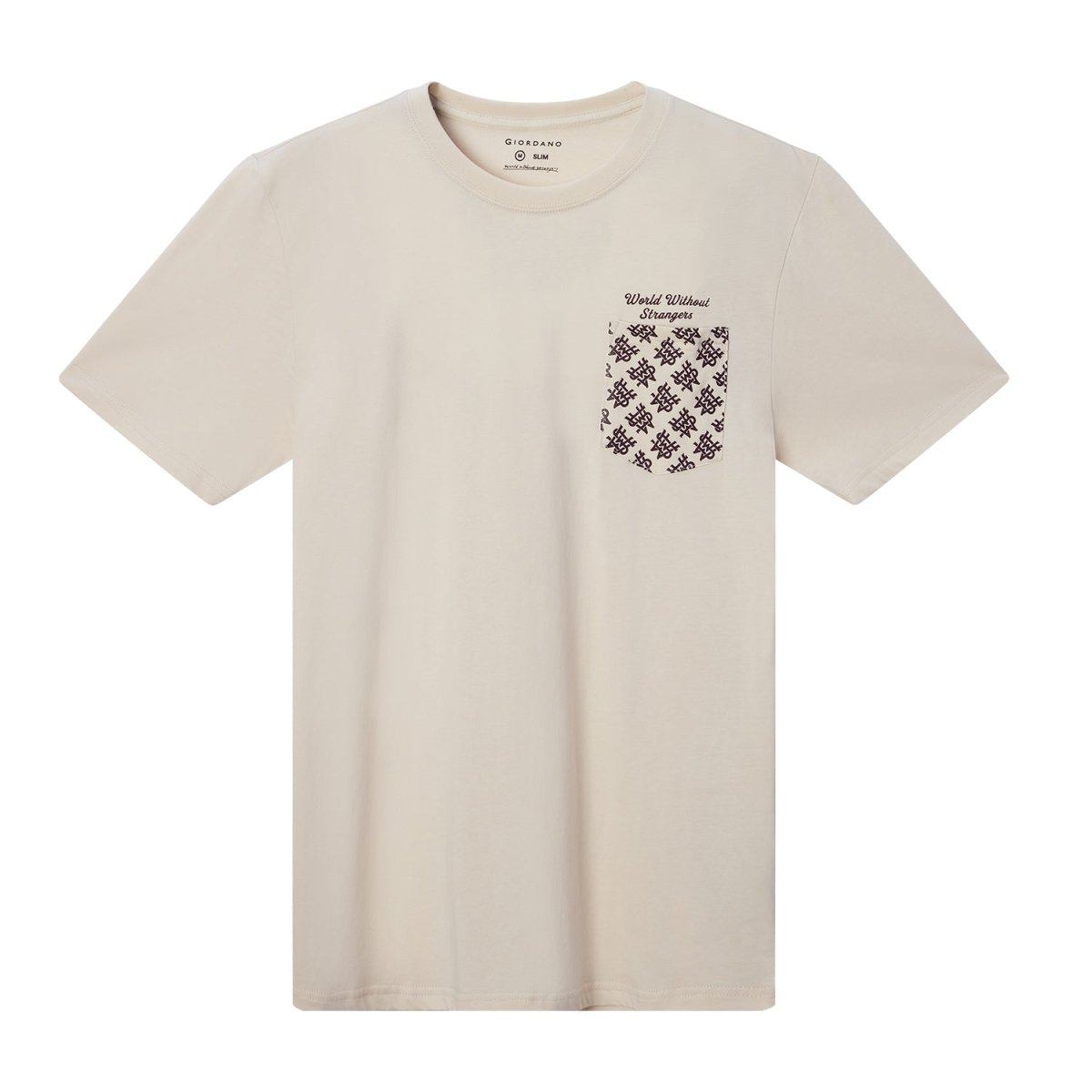 Giordano Men's Wws Theme Print Tee's - Premium Print Tee