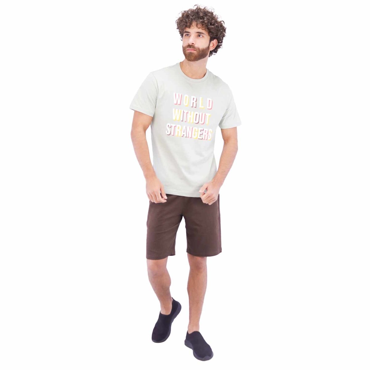 Giordano Men's Wws Theme Print Tee's - Premium Print Tee