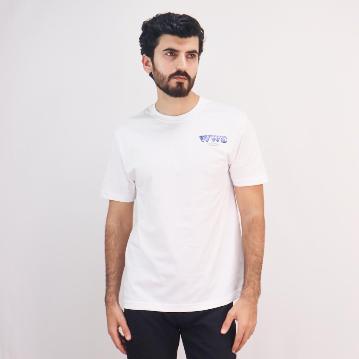 Giordano Men's Wws Theme Print Tee's - Premium Print Tee