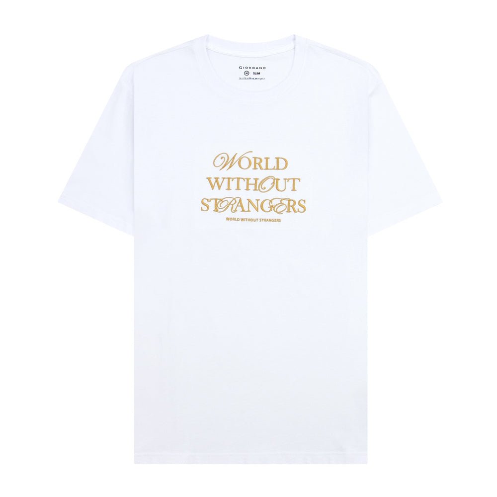 Giordano Men's Wws Theme Print Tee's - Premium Print Tee
