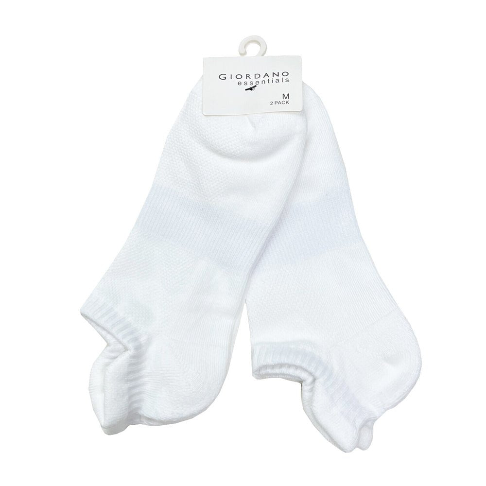 Giordano Unisex 2 - Pack Low Cut Ped Socks with Soft Stretch Comfort - first_variant_option_2 Premium Socks for Giordano