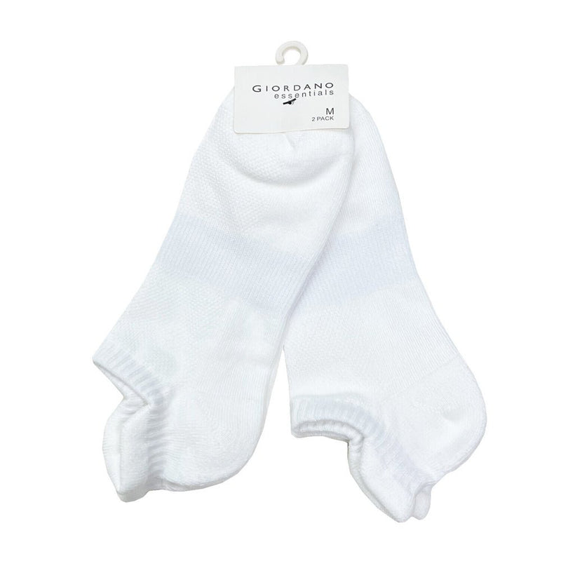 Giordano Unisex 2 - Pack Low Cut Ped Socks with Soft Stretch Comfort - first_variant_option_2 Premium Socks for Giordano