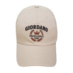 Giordano Unisex Cotton Cap With 3D Embroidery - Premium Cap