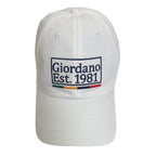 Giordano Unisex Cotton Cap With Embroidery - Premium Cap
