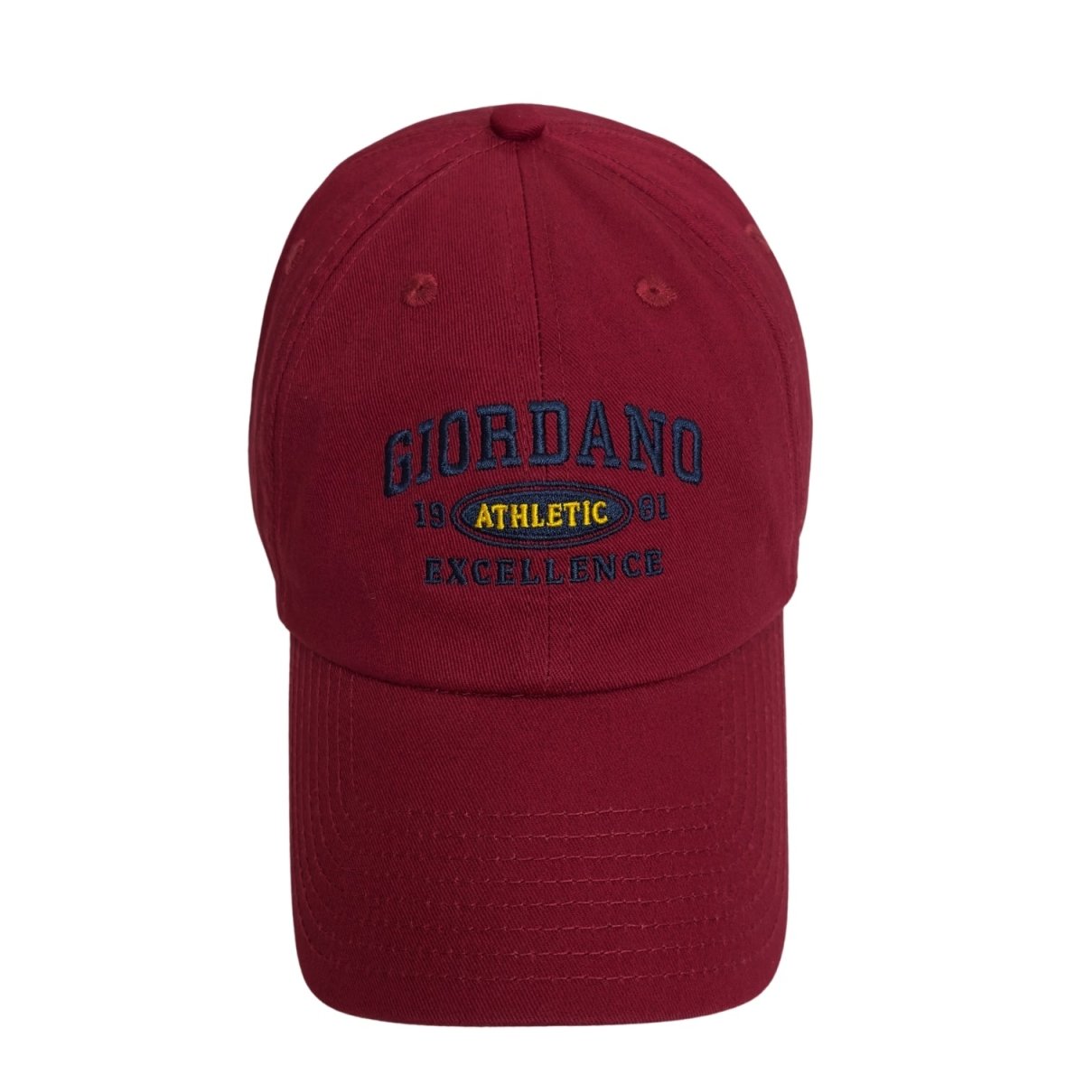 Giordano Unisex Cotton Embroidery Logo Cap - Premium Cap