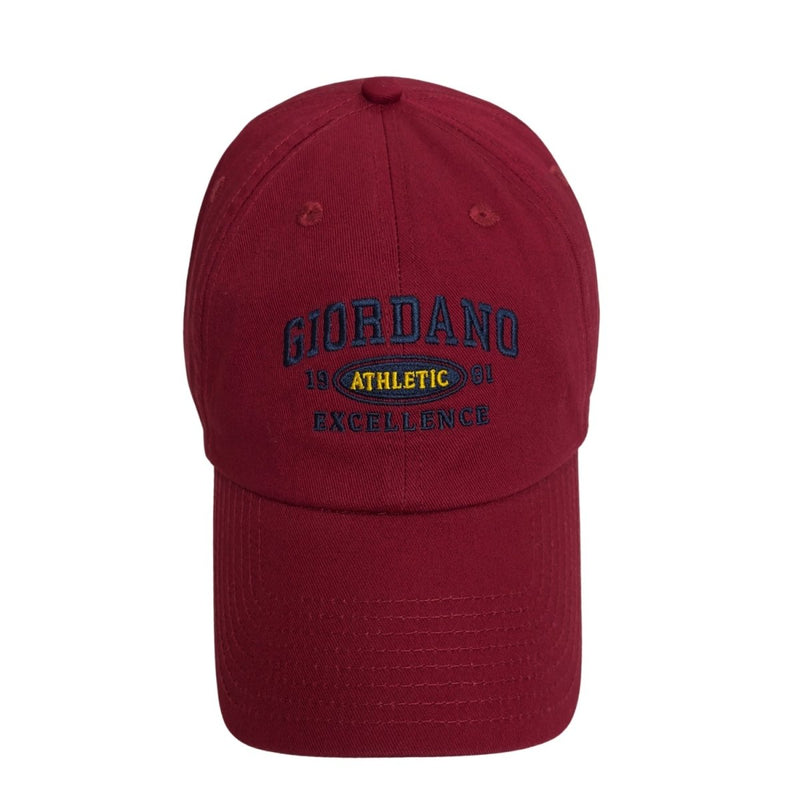 Giordano Unisex Cotton Embroidery Logo Cap - Premium Cap