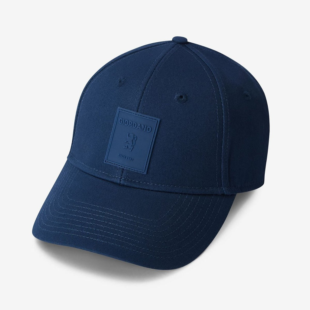 Giordano Unisex Cotton Rubber Badge Baseball Cap - Premium Cap
