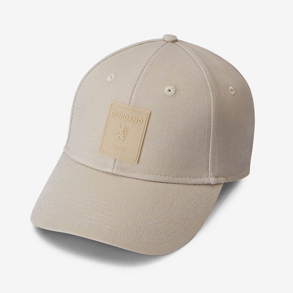 Giordano Unisex Cotton Rubber Badge Baseball Cap - Premium Cap