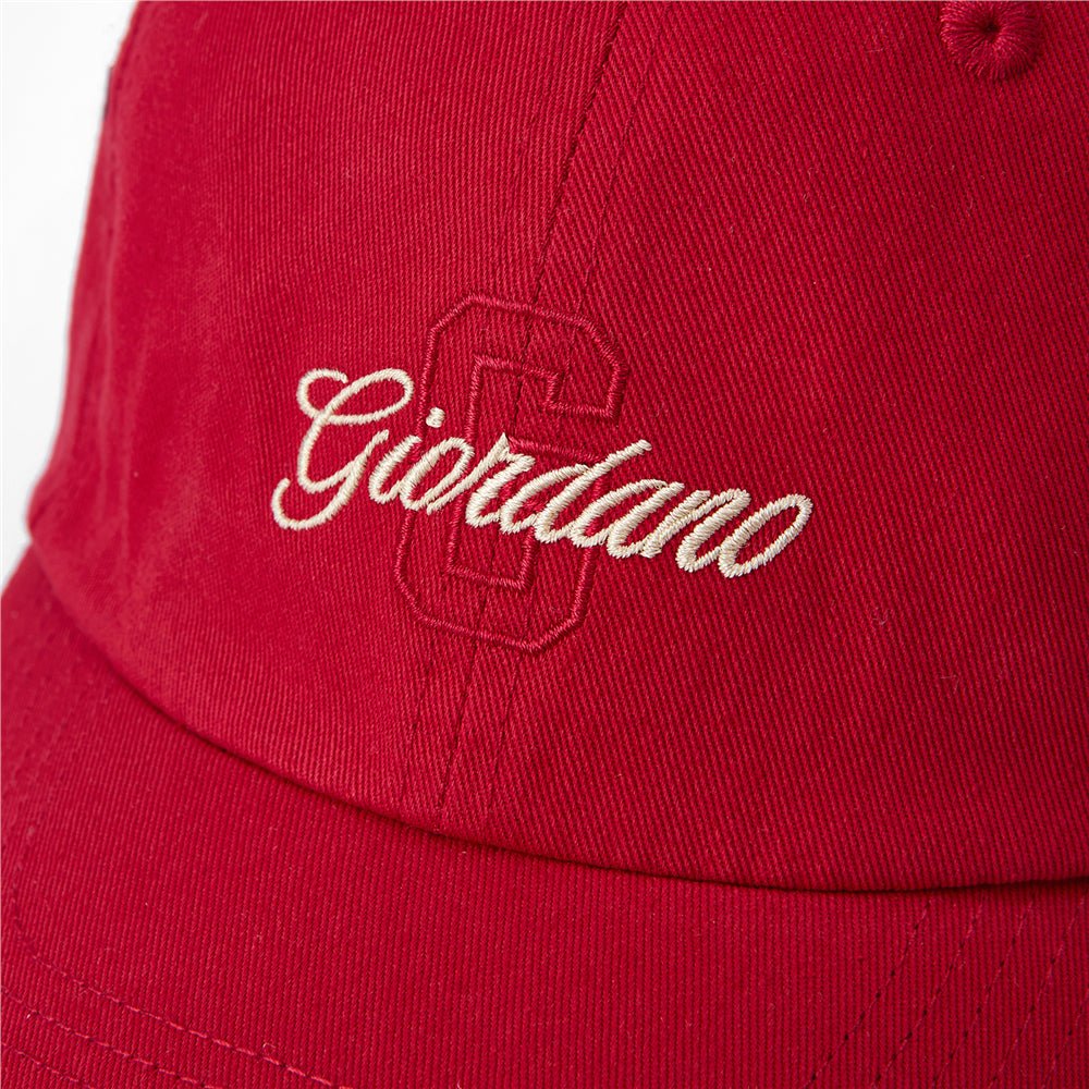 Giordano Unisex Cotton Twill Embroidered Signature Cap - first_variant_option_2 Premium Cap for Giordano