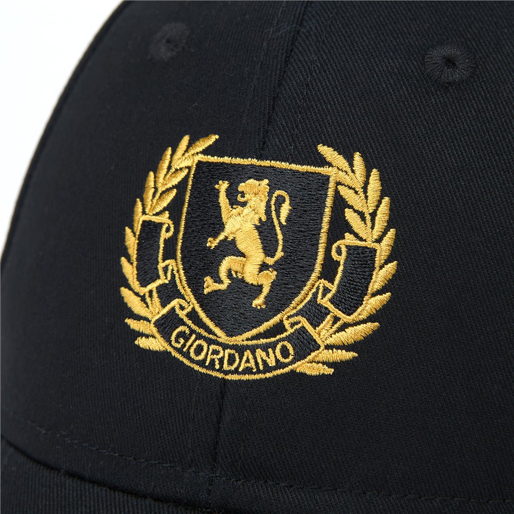 Giordano Unisex Cotton Twill Heritage Crest Cap - first_variant_option_2 Premium Cap for Giordano