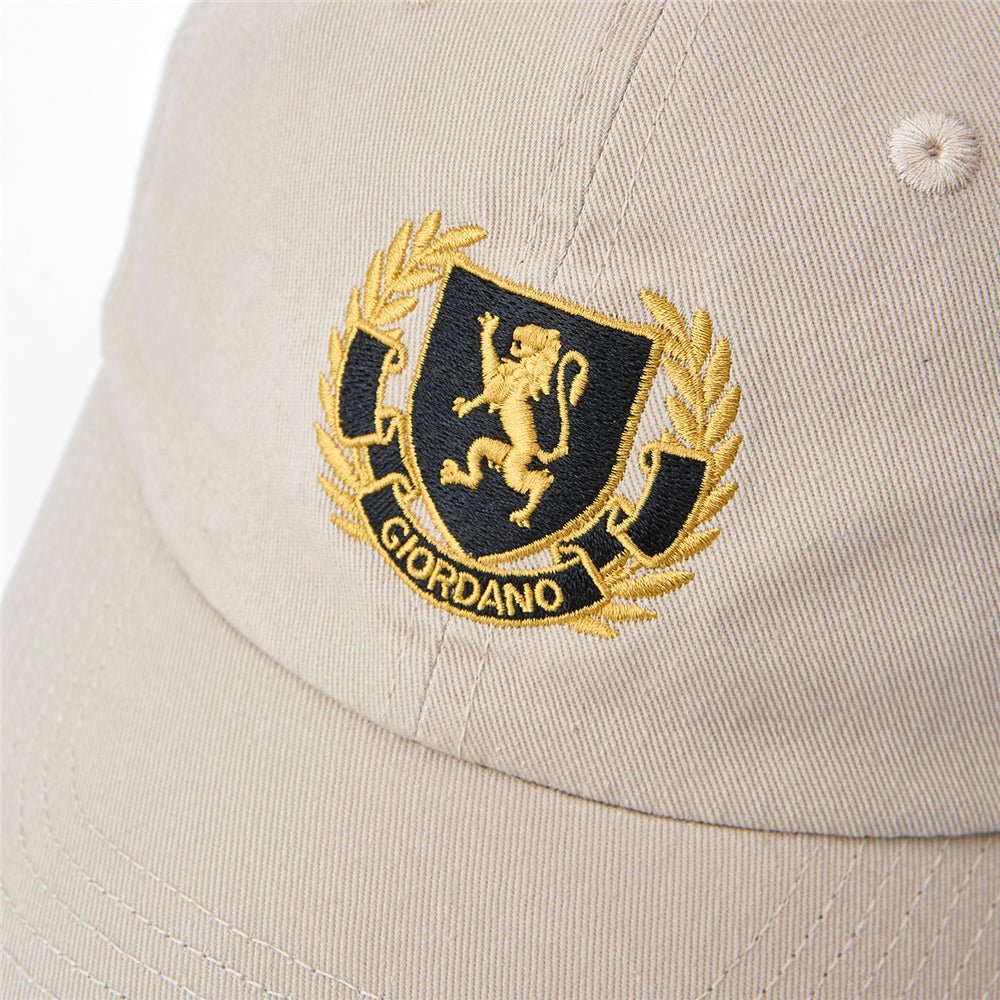 Giordano Unisex Cotton Twill Heritage Crest Cap - first_variant_option_2 Premium Cap for Giordano