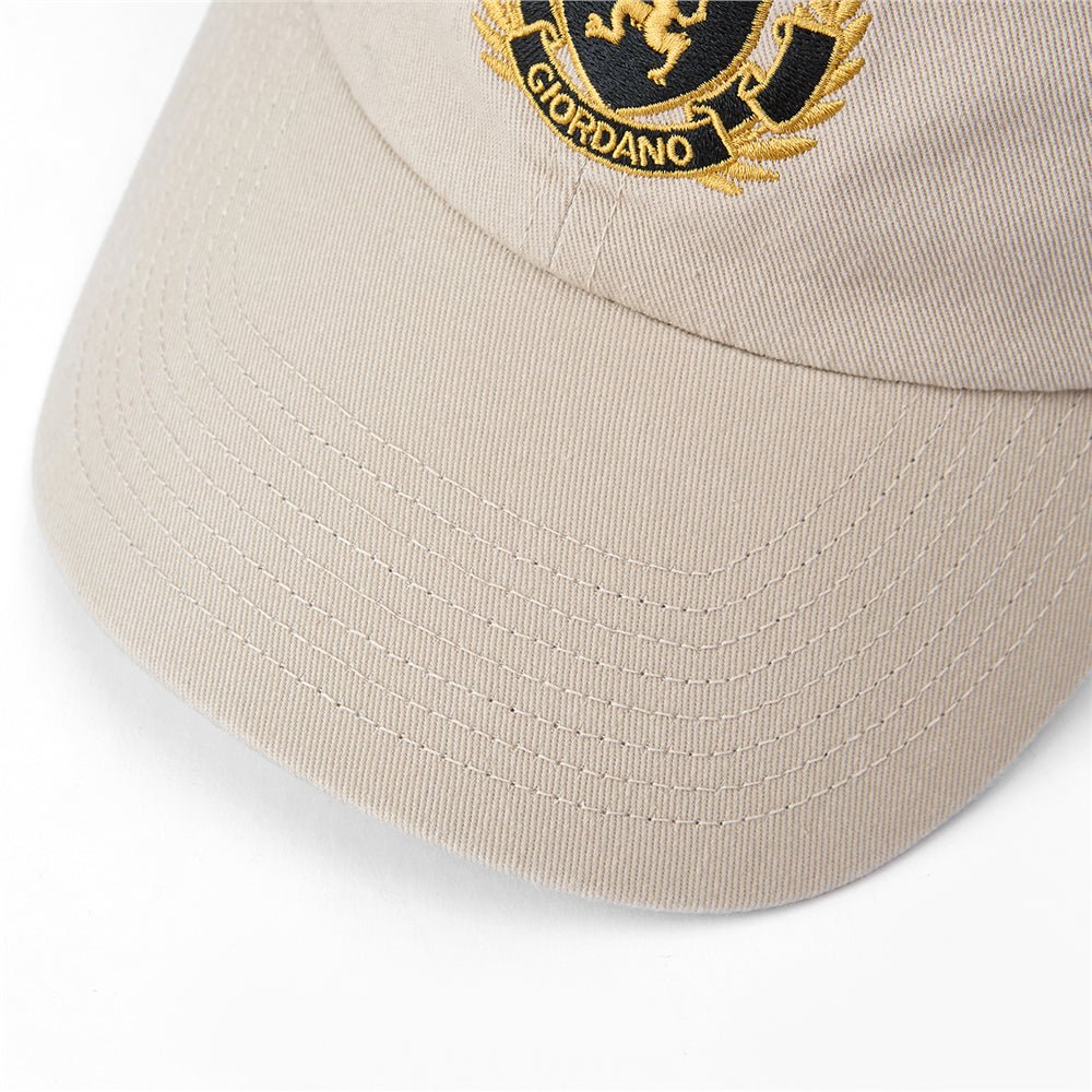 Giordano Unisex Cotton Twill Heritage Crest Cap - first_variant_option_2 Premium Cap for Giordano