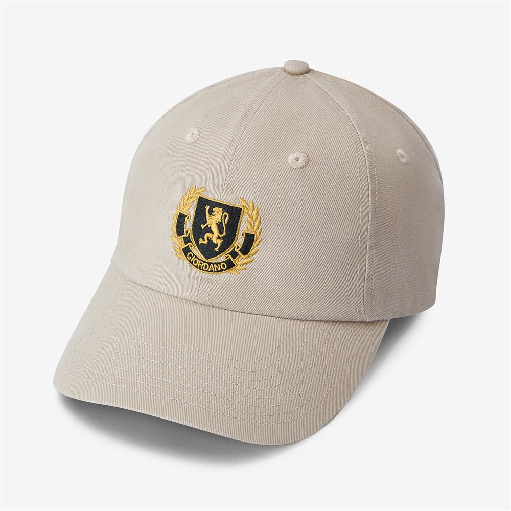 Giordano Unisex Cotton Twill Heritage Crest Cap - first_variant_option_2 Premium Cap for Giordano