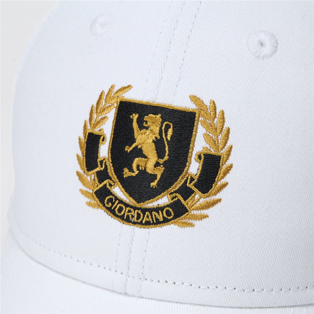 Giordano Unisex Cotton Twill Heritage Crest Cap - first_variant_option_2 Premium Cap for Giordano