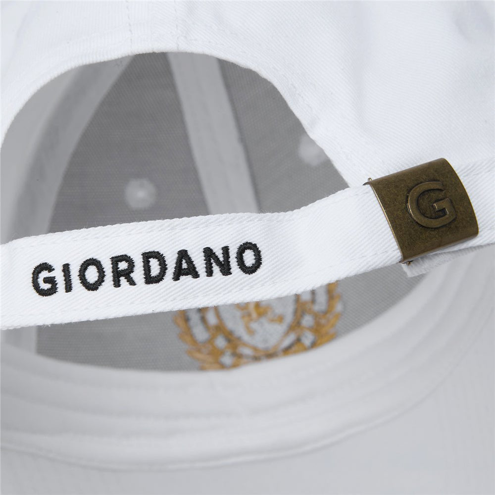 Giordano Unisex Cotton Twill Heritage Crest Cap - first_variant_option_2 Premium Cap for Giordano