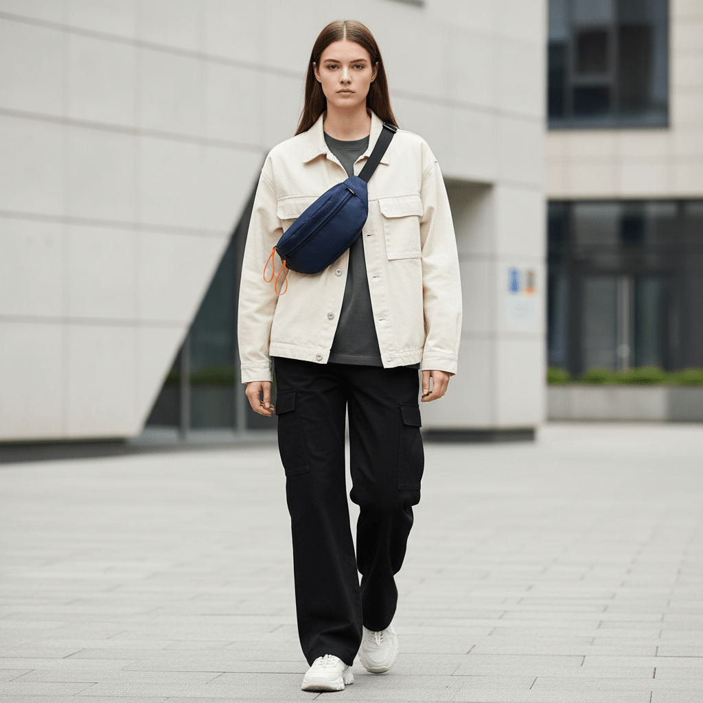 Giordano Unisex Lightweight Polyester Crossbody Bag | Giordano Essentials - first_variant_option_2 Premium Bag for Giordano