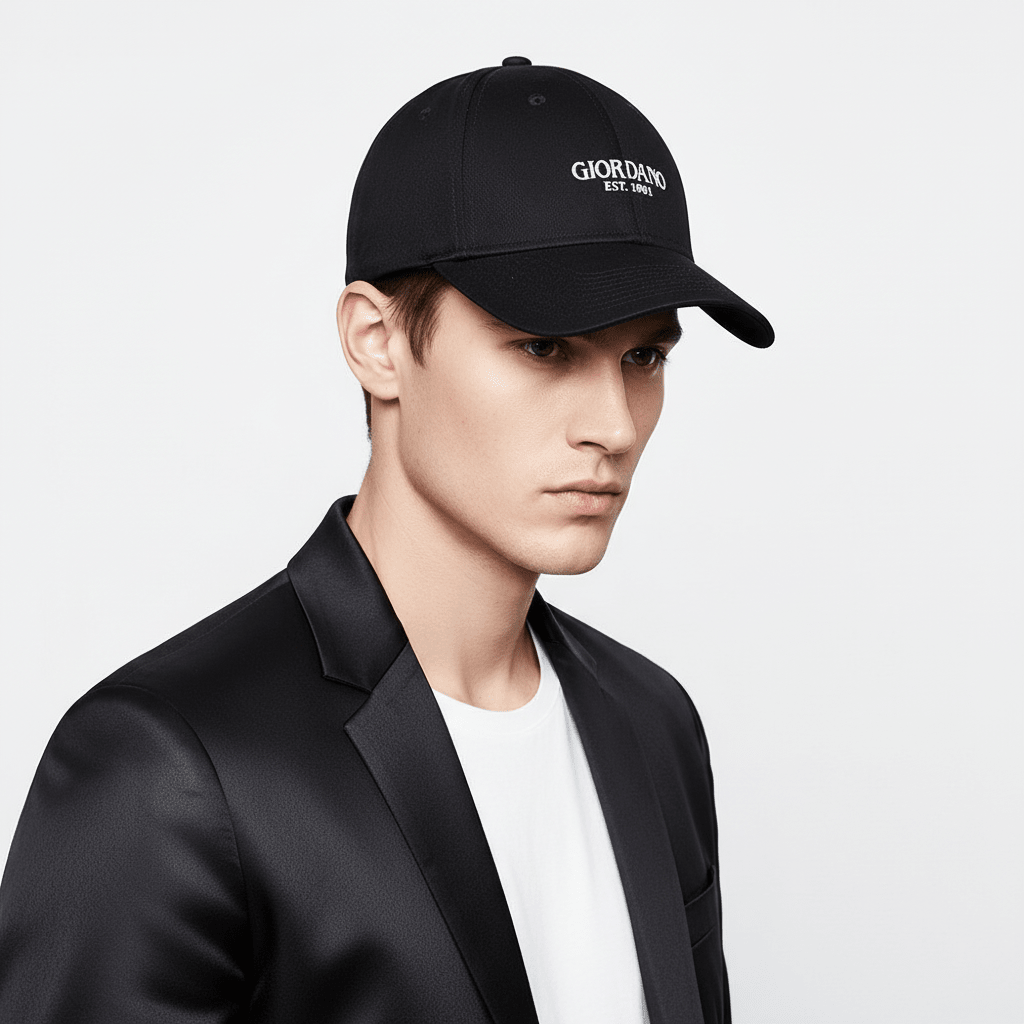 Giordano Unisex Twill Cap with Front Embroidery - first_variant_option_2 Premium Cap for Giordano