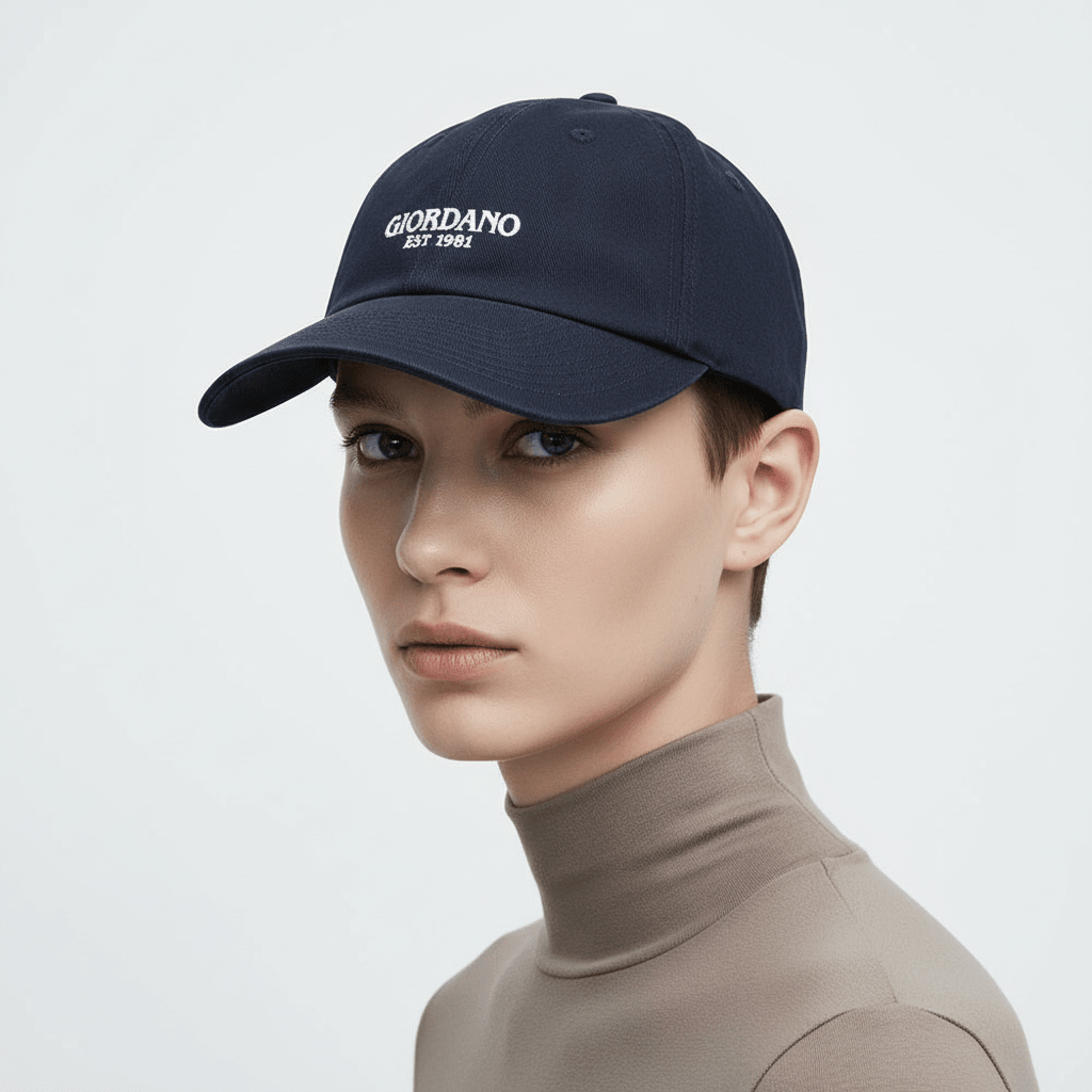 Giordano Unisex Twill Cap with Front Embroidery - first_variant_option_2 Premium Cap for Giordano