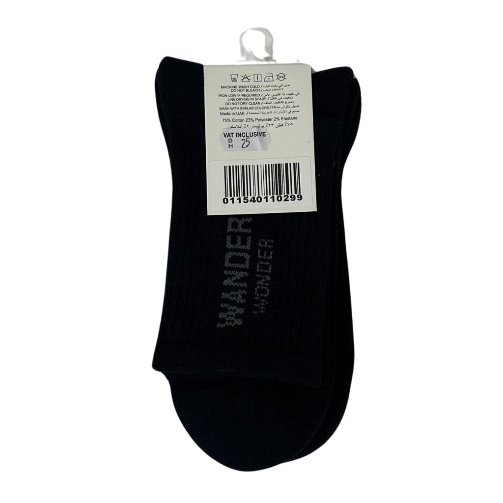 Giordano Wander Wonder Collection Longer Socks - 2 Pack, Cotton Polyester Elastane Blend - Premium Socks